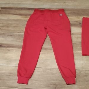 Zamora high-waisted pant (neon red)